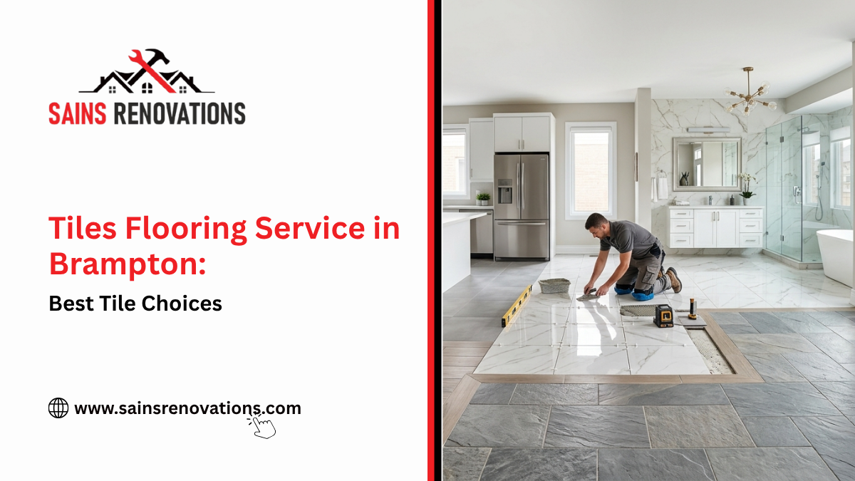 Tiles Flooring Service in Brampton: Best Tile Choices