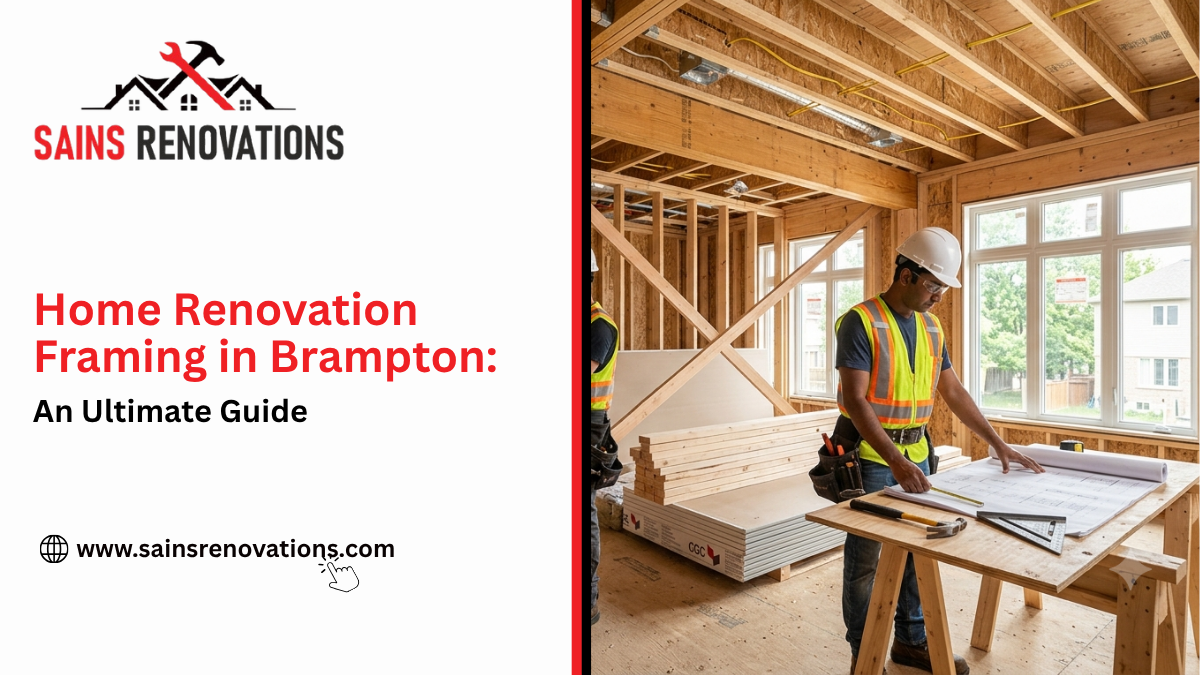 Home Renovation Framing in Brampton: An Ultimate Guide
