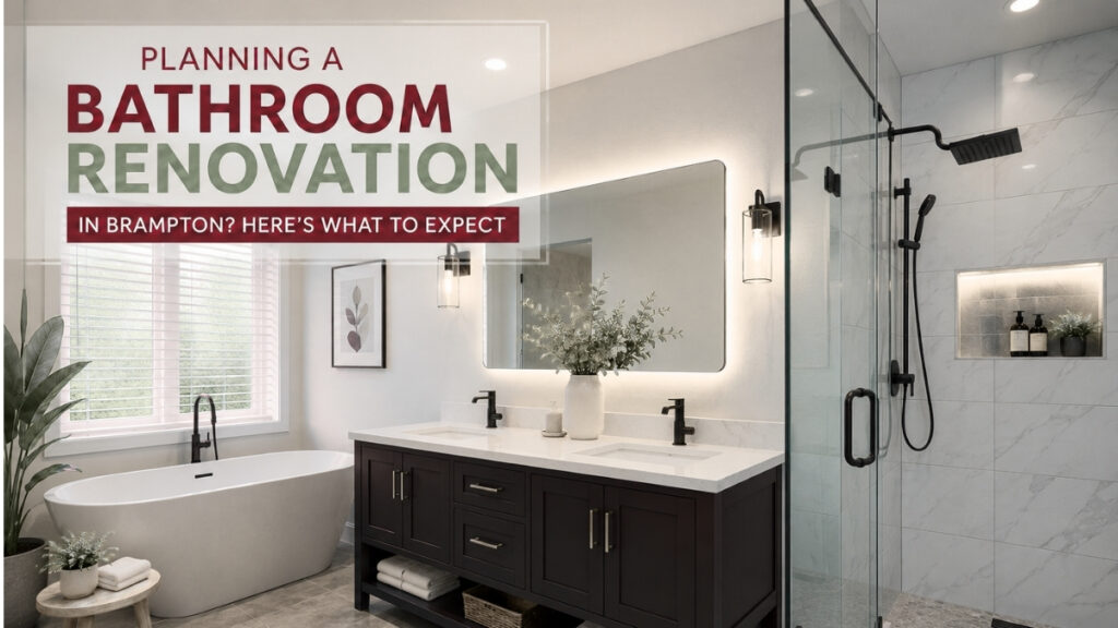 Bathroom Renovation in Brampton