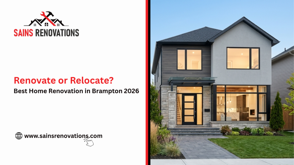 Best home renovation in Brampton