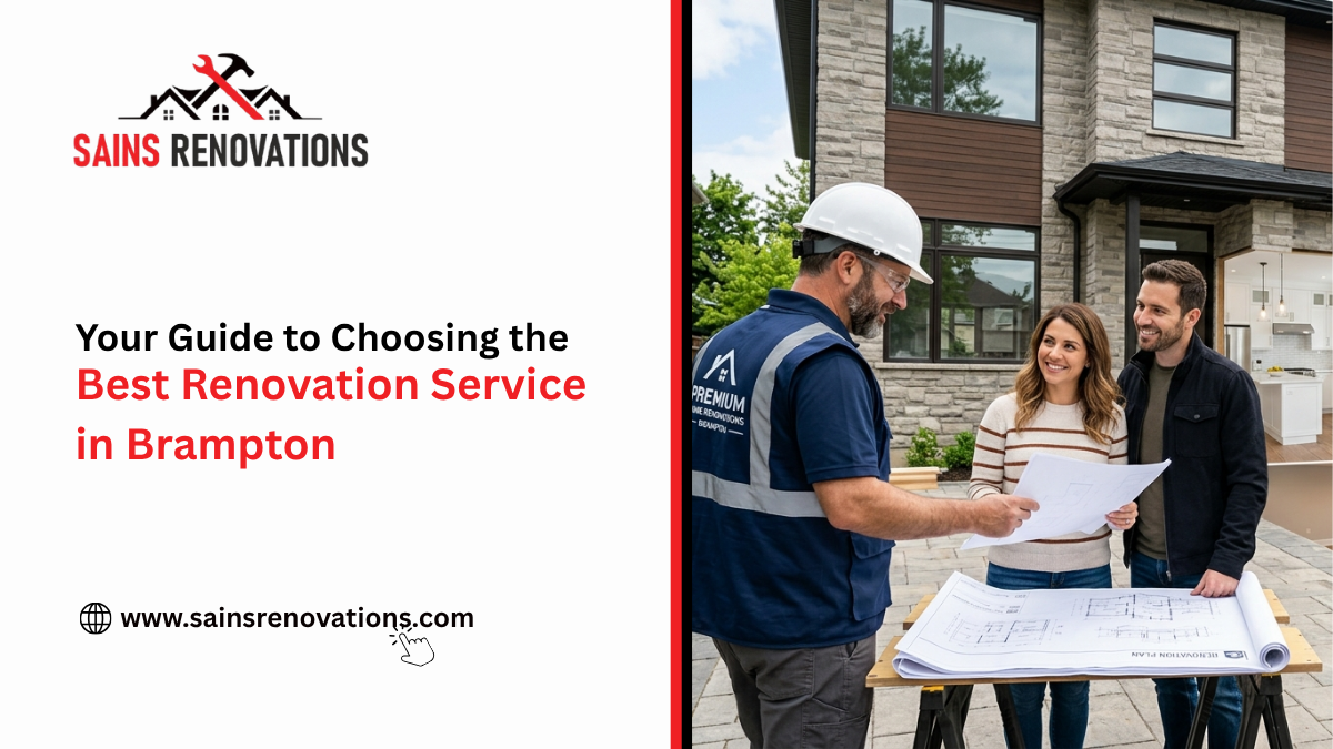 Your Guide to Choosing the Best Renovation Service in Brampton
