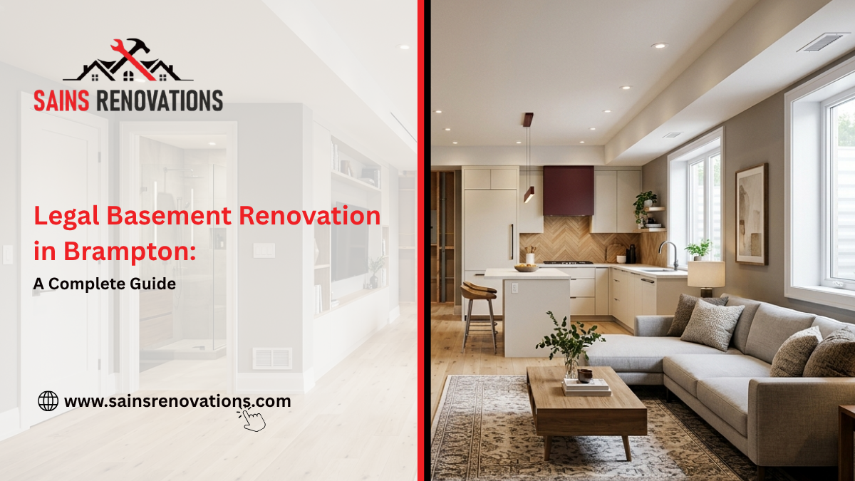 Legal Basement Renovation in Brampton: A Complete Guide 