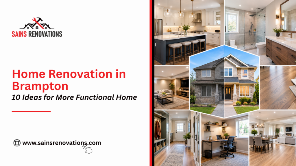 home renovation in Brampton