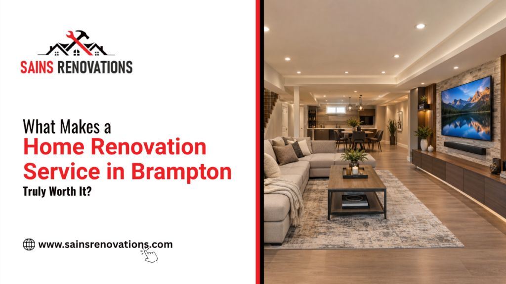 Home renovation service in Brampton