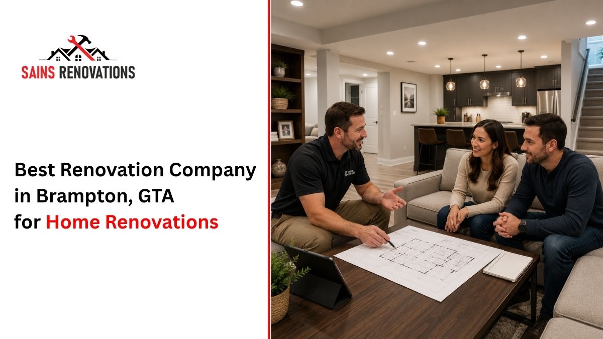 Best Renovation Company in Brampton GTA for Home Renovations