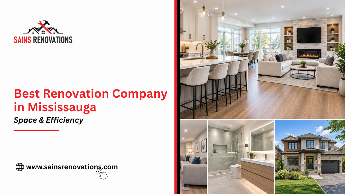 Best Renovation Company in Mississauga: Space & Efficiency